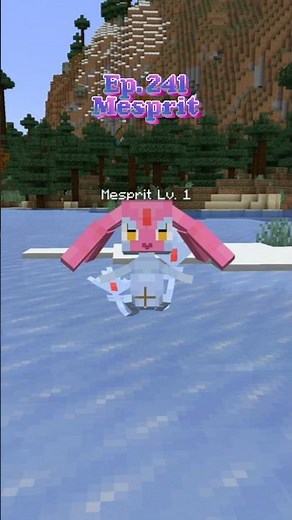 How to Catch Mesprit in Cobblemon! #cobblemon #minecraft #pokemon #gaming