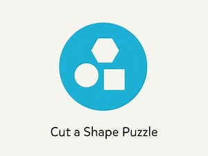 Cut a Shape Puzzle - TinyTap Tutorial