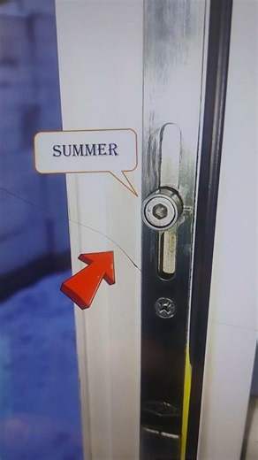 A Truly useful Home Tip! How to switch plastic windows to winter Model yourself #diy#tips100 #tricks