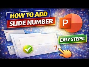 How to Add Slide Number in PowerPoint || Add Slide Number PPT