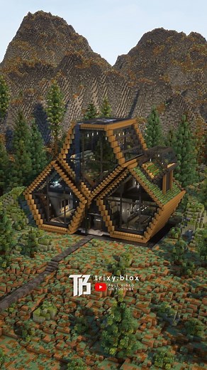 TrixyBlox on Instagram: "The PentaLodge Survival Base - now on my Patreon for Java & Bedrock (includes all my other finished builds & you can cancel anytime) ⛏ 🧠 FOLLOW @trixy.blox for more 📥 DOWNLOAD available on my Patreon NOW (link in highlights) ⛏ —————————————————— Shaders: Complementary 🌄 ⚠️ Do NOT repost any of my work ⚠️ ⓒ All Rights Reserved TrixyBlox™"