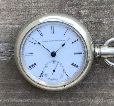 Elgin Mod 4 Gr. No  6 Sz 18s Pocket Watch Philadelphia Silverode Screw Case Back | eBay