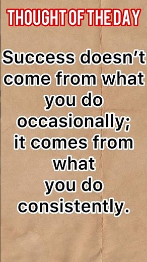 Thought of the day ✨Motivational Quote That Will Change Your Life | Daily Inspiration