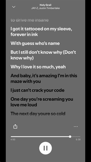 Holy Grail - JAY-Z, Justin Timberlake #fyp #viral #trending #jayz #holygrail