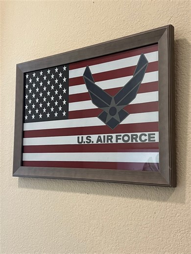 U.S. Flag With U.S. Airforce - Etsy