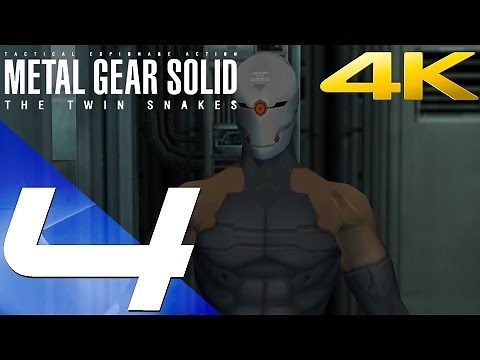 Metal Gear Solid Twin Snakes HD - Walkthrough Part 4 - Grey Fox Boss Fight [4K 60fps]