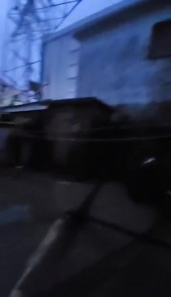 Tower down on Regent Street. | 7 News Belize