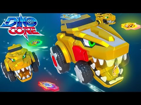 Dinocore Game Season 1 Episode 01-03 | Cartoon For Kids | Dinosaurs Animation Robot