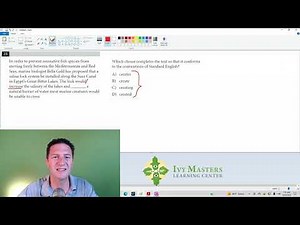 Linear Digital SAT practice test 1, module 2, number 25 reading and writing