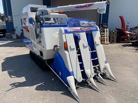 イセキ 中古 コンバイン HFG328 3条刈 266時間 28馬力