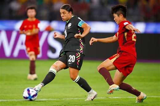 Sam Kerr lifts Australia past China 2-1 and into the Women’s Asian Cup final
