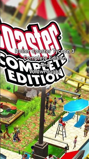 Free Games Roller Coaster Tycoon 3 and Voidwrought #epicgames #free #games