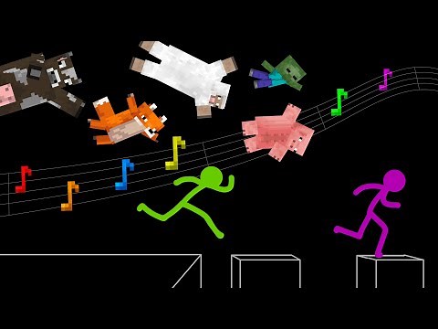 Note Block Universe - Animation vs. Minecraft | AvG Reacts