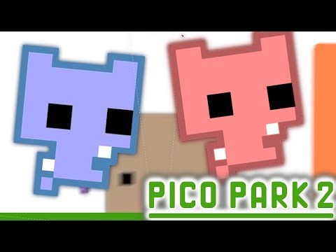 PICO PARK 2 - Nintendo Switch Gameplay | 2D puzzle game co-op (2-8 players) with pixel kittens