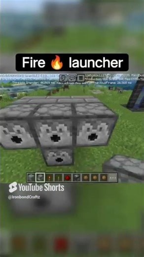 Minecraft FIRE LAUNCHER 🔥 This Weapon is INSANE! 😱