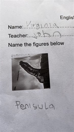 Correct Mugu on Instagram: "Virginia’s test on geography and landforms"