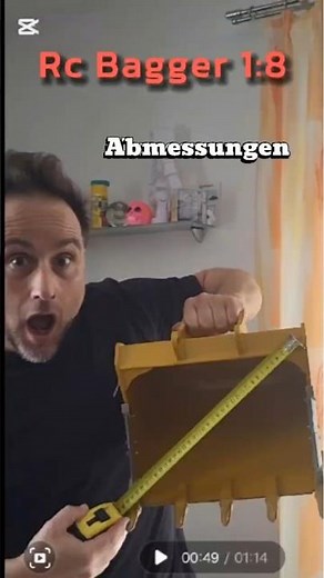 CAT 1:8 Rc Bagger mit 165 kg