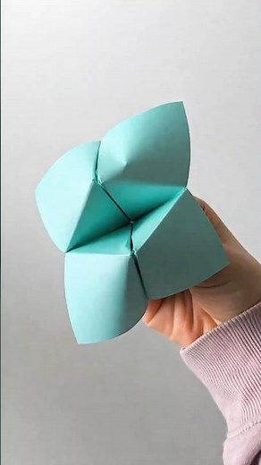 Easy Origami Fortune Teller