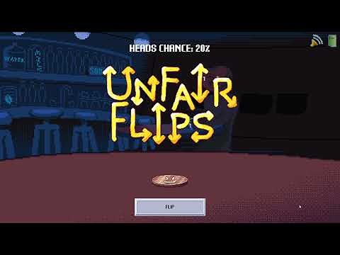 Unfair Flips - FULL GAME - NO COMMENTARY - ENDING: Flip The Coin Too High (20%Chance)