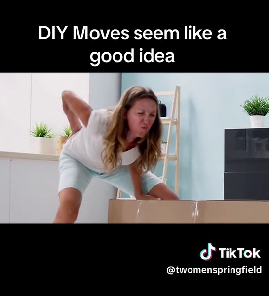 Dont injure yourself with DIY moving. Professional movers are ready! 217-331-6076 #moving