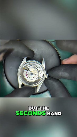 Rolex Running But Seconds Hand Not Moving