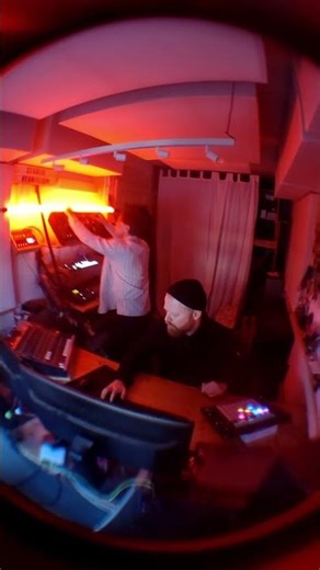 Jammin with Ableton Push / Digitakt / Behringer TD-3 / Beatstep Pro / Plaits / Mimeophon