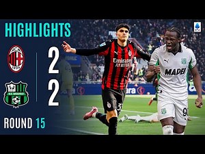 MILAN-SASSUOLO 2-2 | HIGHLIGHTS | Laurienté seals the draw right off the bench | SERIE A 2025/26