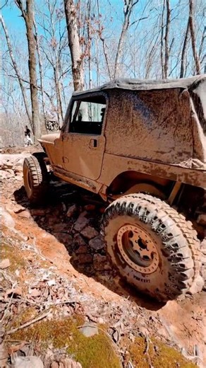 Jeep TJ rock crawler #automobile #offroading #offroad #overlanding #rubicon
