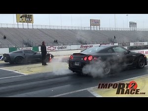 GT-R vs Z06 Corvette