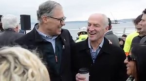 A record crowd for a record breaking bridge. Thanks to all who celebrated this weekend to open the new WSDOT 520 floating bridge! | Governor Bob Ferguson