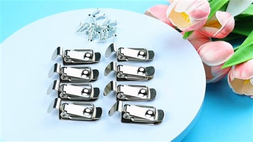 Stainless Steel Toggle Latch Spring Loaded Lock/No Lock Hasp Buckle for Cabinet Box | Lazada PH