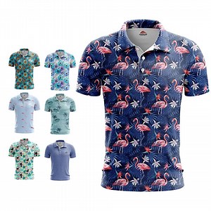 [Hot Item] Superior Custom Design Golf Shirt Button Golf Polo Shirt