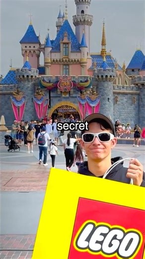 Can I Hide A SECRET LEGO Base At Disneyland?