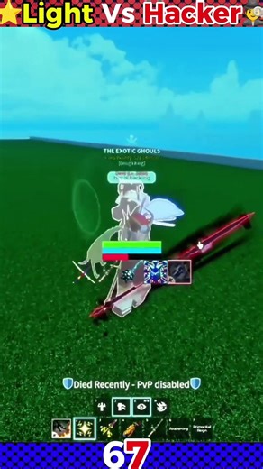 Light Vs Hacker #bloxfruits #roblox #jujubotv #fyp #amirkhanvoice