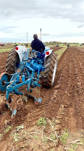 Ford 4000 tractor with a two furrow plough at the Sturton by Stow Annual ploughing match | Pro Horizon Farming Content