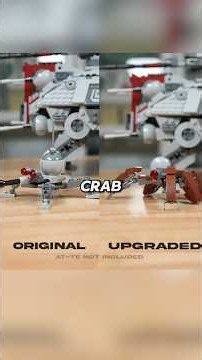 The LEGO Star Wars AT-TE is overrated and it’s all the designers fault? #lego #legostarwars
