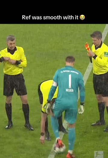 Manuel Neuer Hilariously Takes Ball from Referee Without Noticing