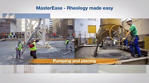 Say goodbye to harsh and sticky concrete with poor workability. With MasterEase, concrete is now easy to pump, place and finish. It also ‘ease’ the selection of raw materials to provide concrete producers with wider choice, saving time and money in every construction projects. http://on.basf.com/2jwZSWz #MasterEase #MasterBuildersSolutions | Master Builders Solutions