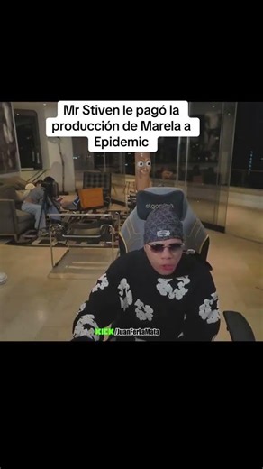 Mr Stiven TC le pago la producción de amarella a Epidemic #clips #dúo