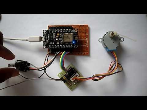 ESP8266 NodeMCU Stepper Motor Control