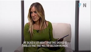 Sex and the City star Sarah Jessica Parker talks Carrie Bradshaw's best outfits—from the pink tutu to her signature flower: http://peoplem.ag/GEXnsap | People