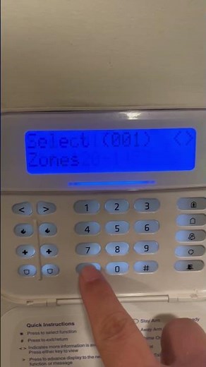 DSC NEO find the wireless device zone number from the Serial number