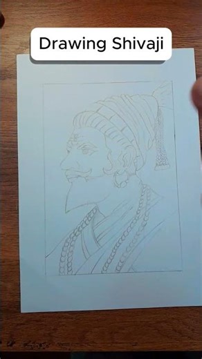 Shivaji's drawing II #Shivaji #drawingtutorial