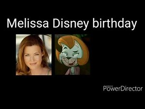 Melissa Disney Birthday