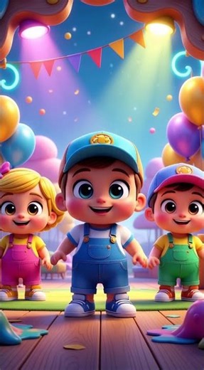 👉 Babies Groove Party 🎶 | 3D Baby Dance Animation