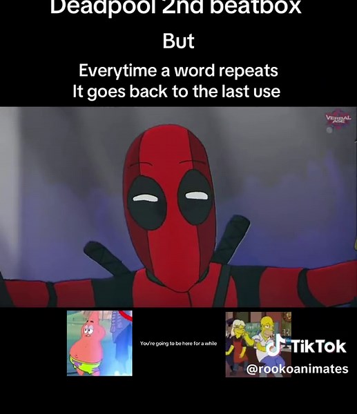 1 hour help😭#xyzbca #beatbox #cartoonbeatboxbattles #fyp #animation | deadpool beatbox 2