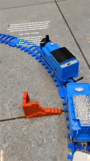 Rechargeable Thomas Train Set with Track & Tunnel | Train | toy Train | toys |