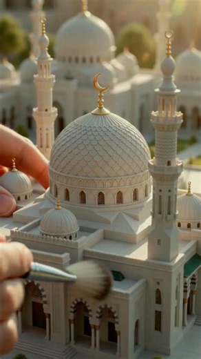 Building the Al Rajhi Grand Mosque (Riyadh) from Scratch |DIY Miniature Construction Timelapse