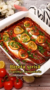 Macrou cu sos de roșii la cuptor #macrou #macroulacuptor #peste #dezlegarelapeste #retete #reteterapide #reteteusoare | Rețete Delicioase