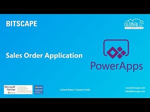 Sales Order PowerApps | Microsoft Power Apps | atQor